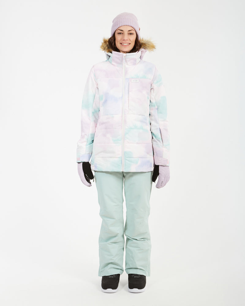 Province Womens Snow Jacket Clouds