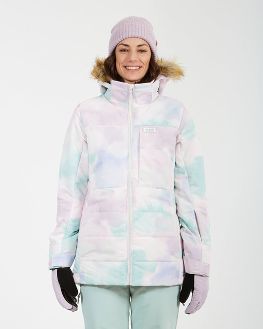 Province Womens Snow Jacket Clouds