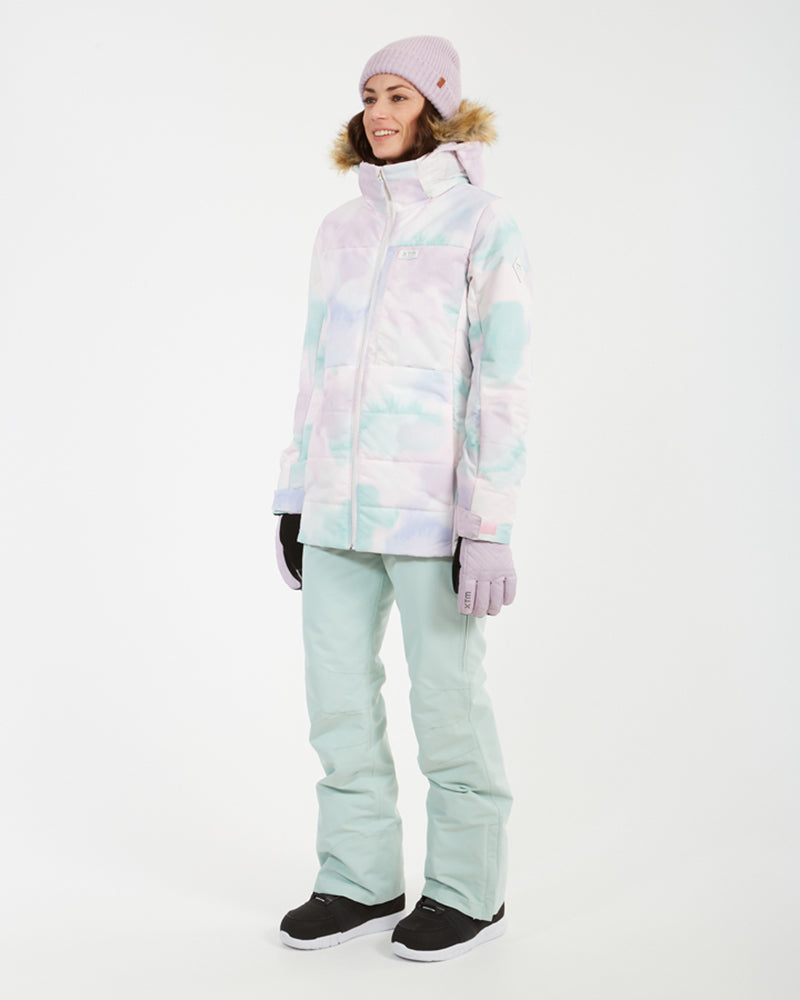 Province Womens Snow Jacket Clouds