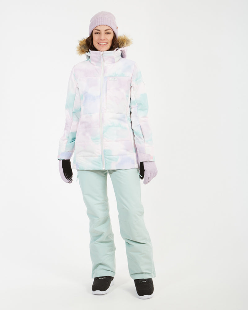 Province Womens Snow Jacket Clouds