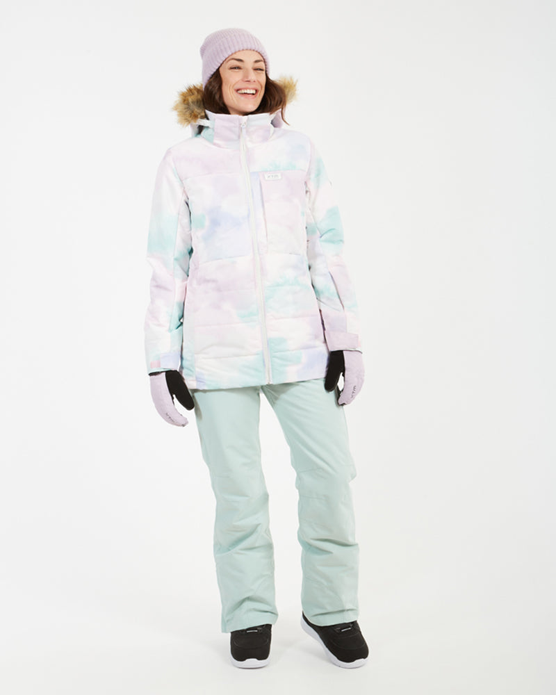 Province Womens Snow Jacket Clouds