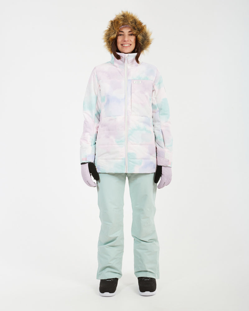 Province Womens Snow Jacket Clouds