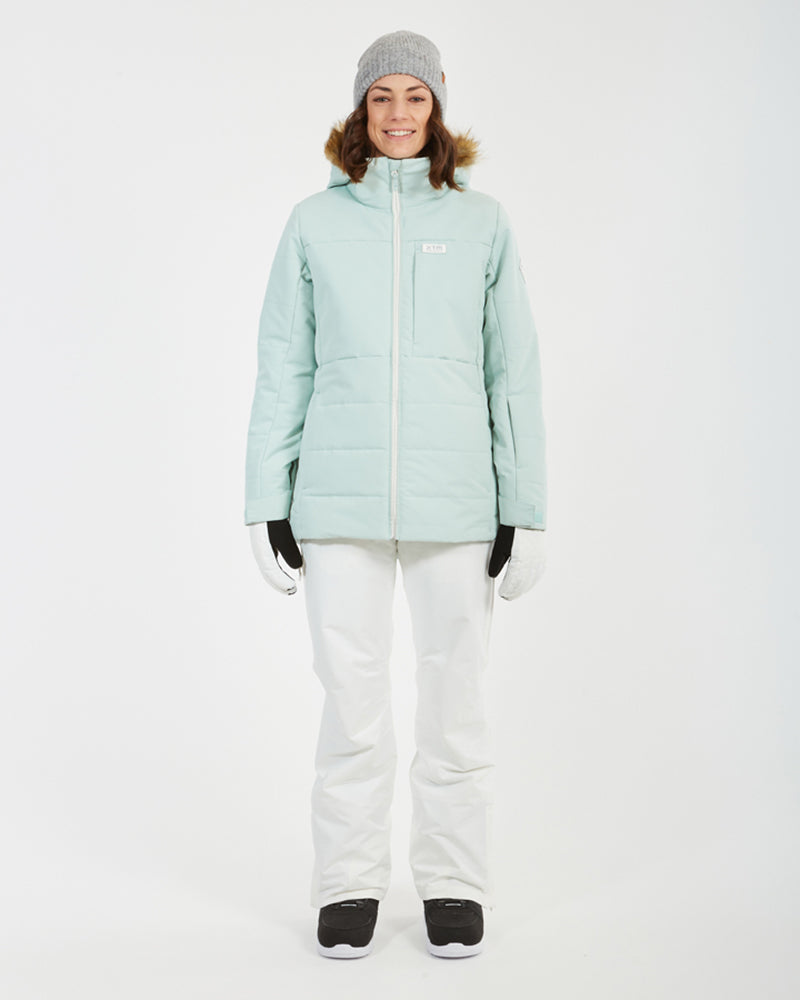 Province Womens Snow Jacket Cool Mint