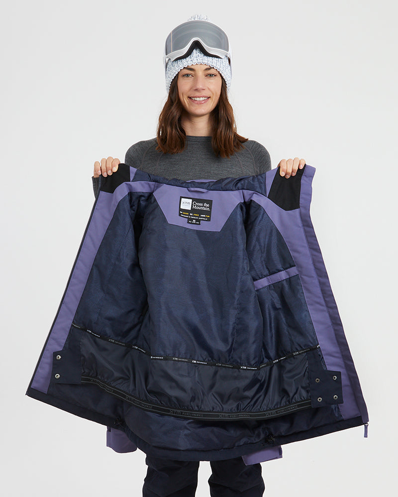 Néxé Womens Snow Jacket Light Dusk