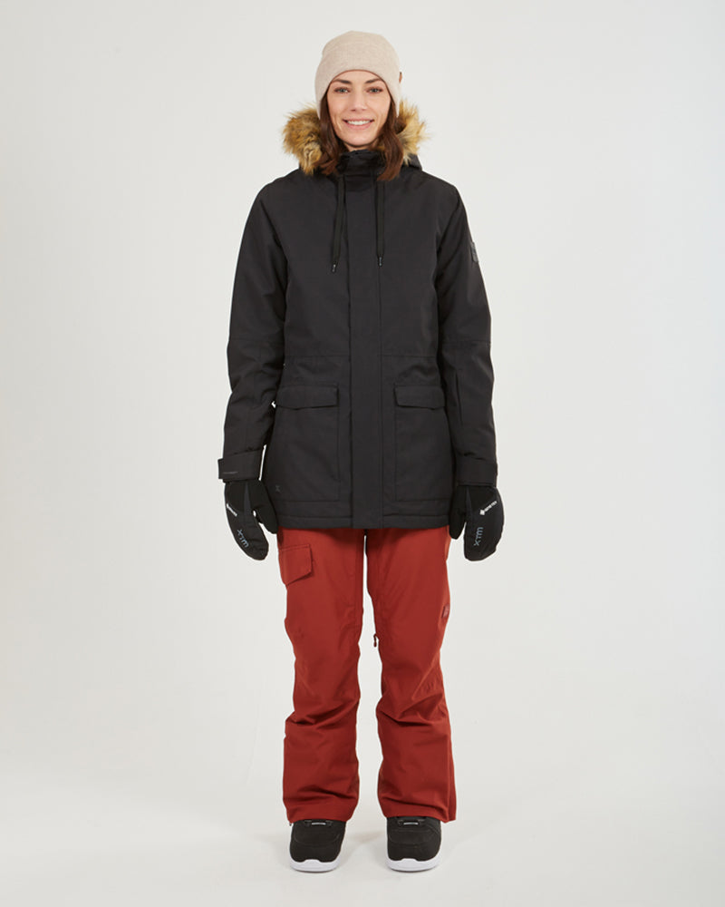 Ryker Womens Snow Jacket Black