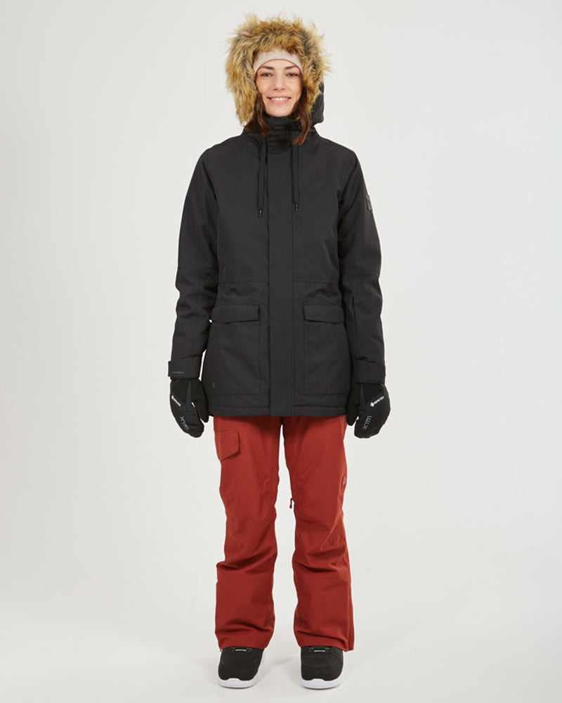 Ryker Womens Snow Jacket Black