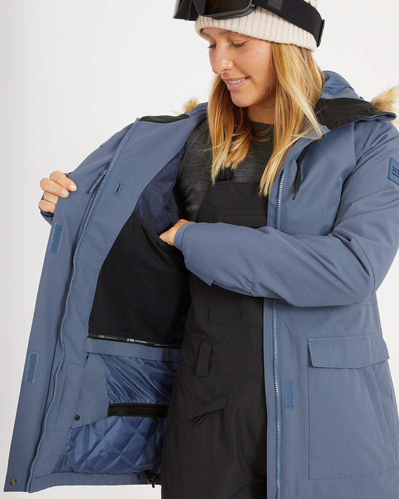 Ryker Womens Snow Jacket Indigo