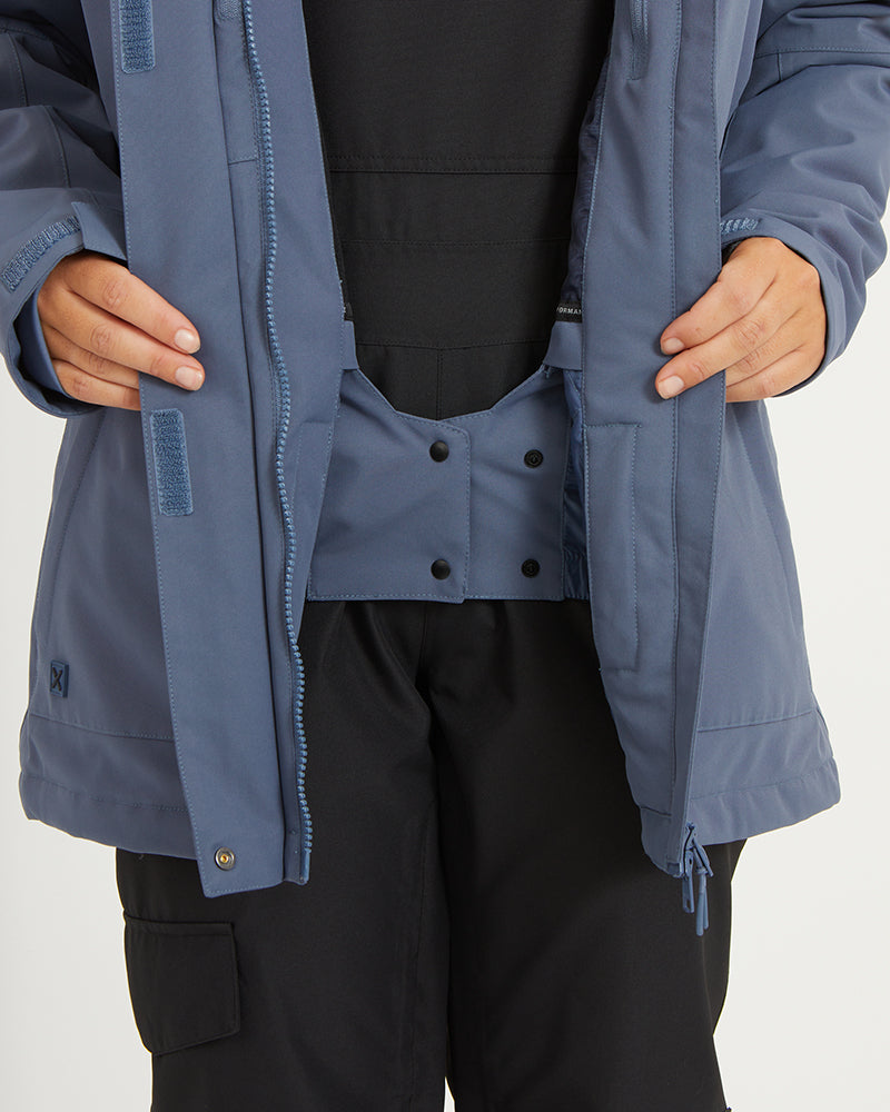 Ryker Womens Snow Jacket Indigo