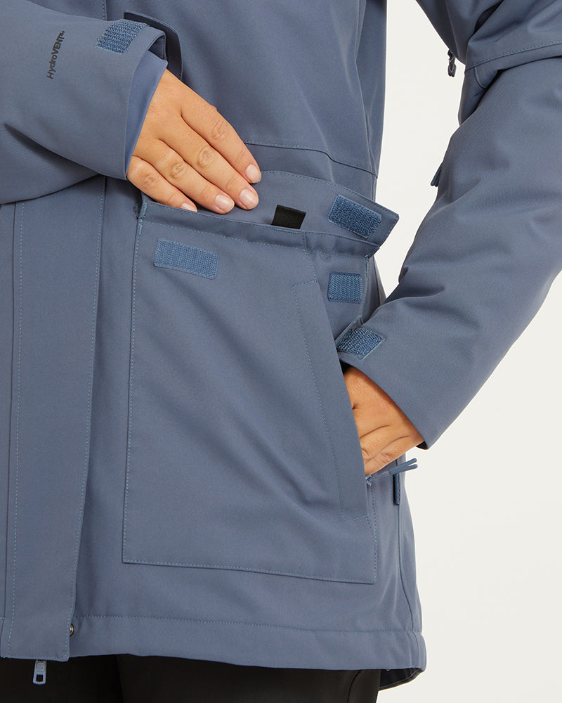 Ryker Womens Snow Jacket Indigo