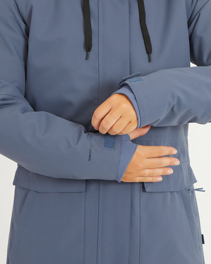 Ryker Womens Snow Jacket Indigo