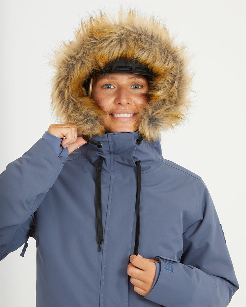 Ryker Womens Snow Jacket Indigo
