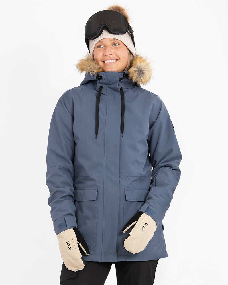 Ryker Womens Snow Jacket Indigo