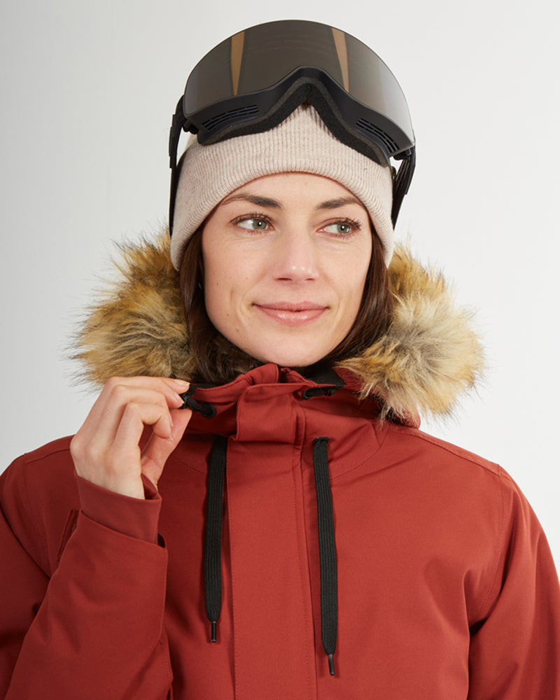 Ryker Womens Snow Jacket Spice