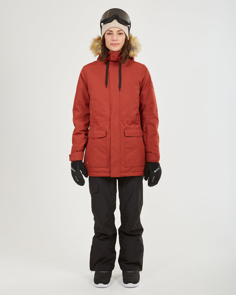 Ryker Womens Snow Jacket Spice