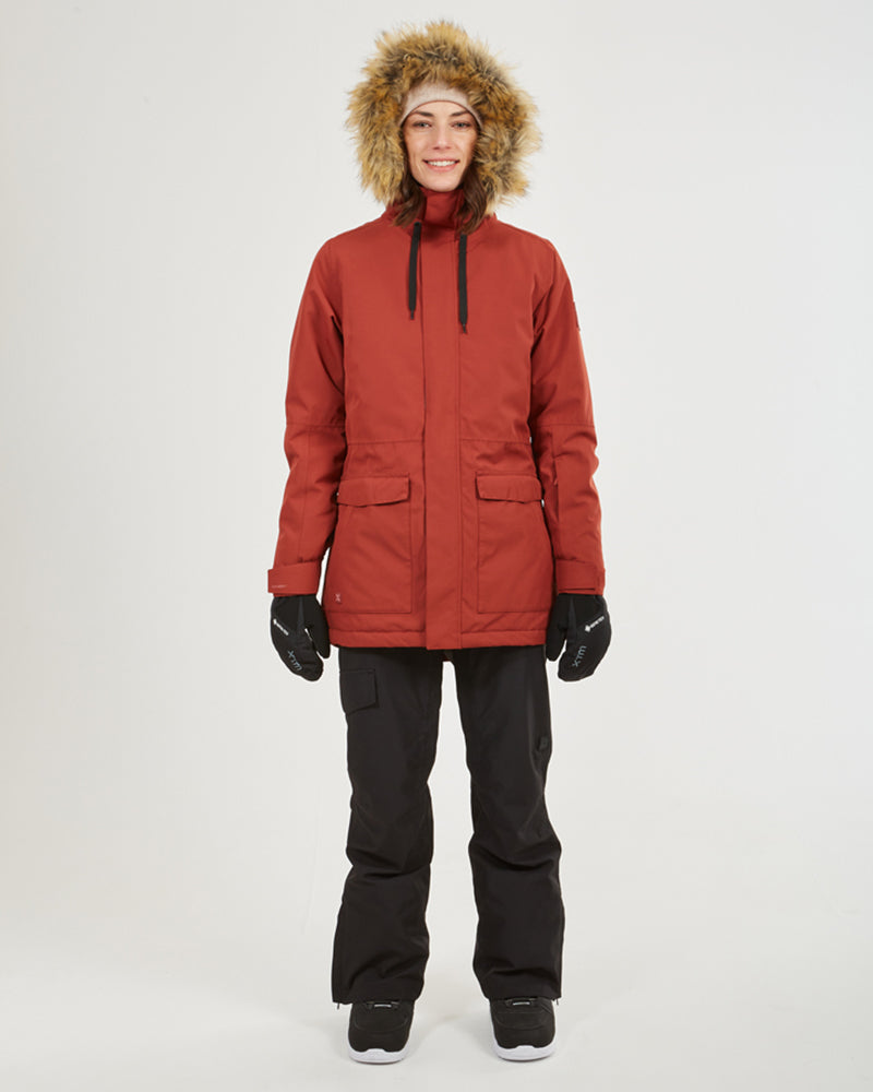 Ryker Womens Snow Jacket Spice