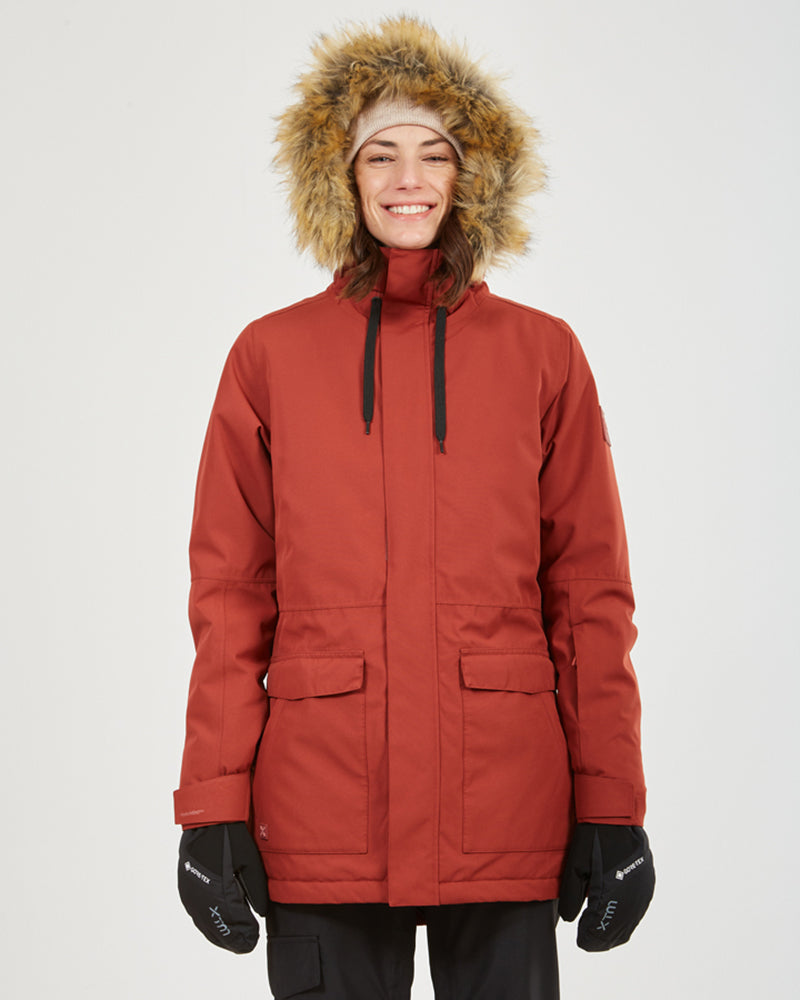 Ryker Womens Snow Jacket Spice