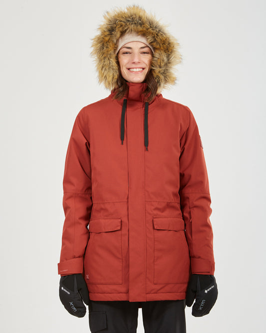 Ryker Womens Snow Jacket Spice