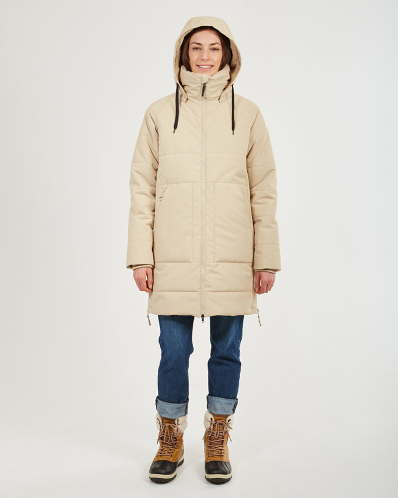 Dakota Womens Snow Jacket Almond