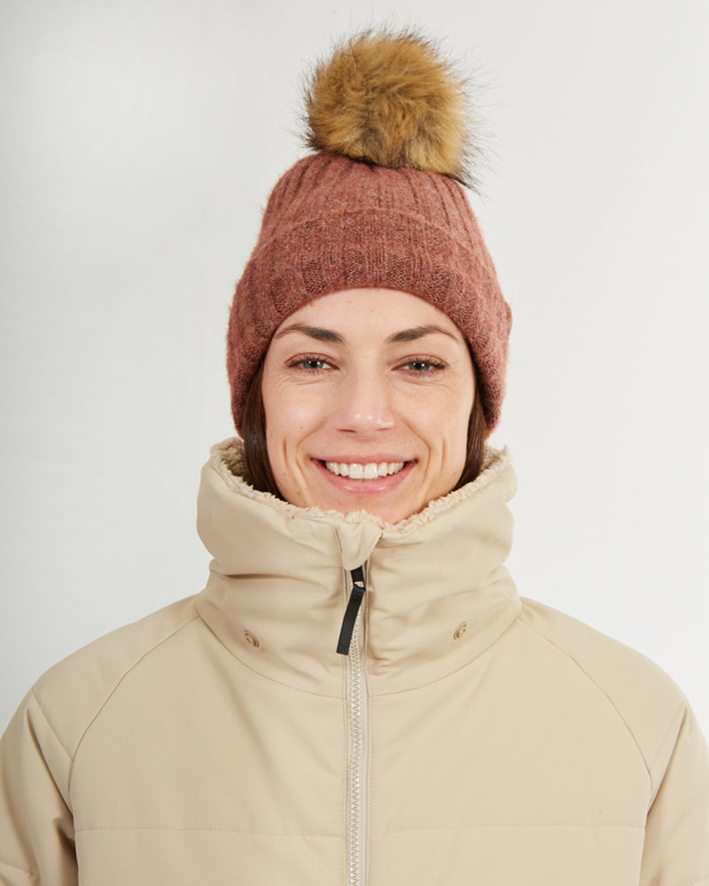 Dakota Womens Snow Jacket Almond