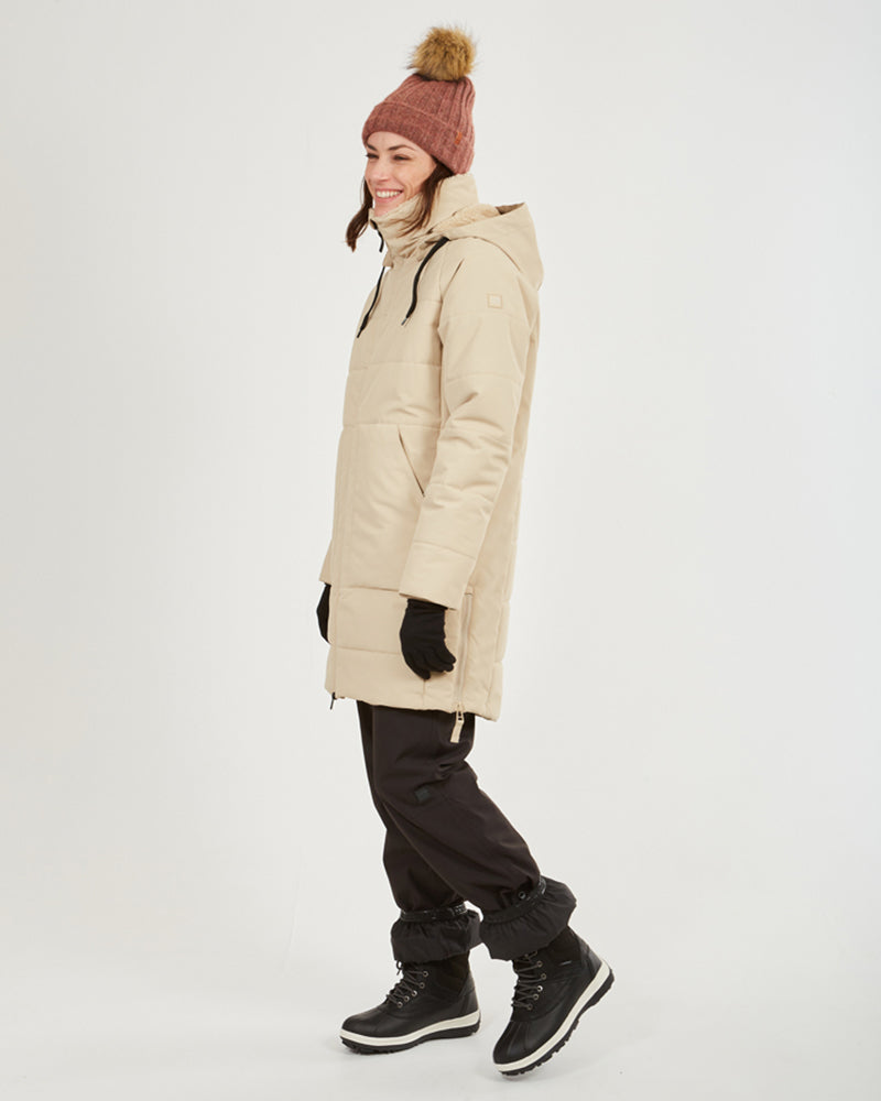 Dakota Womens Snow Jacket Almond