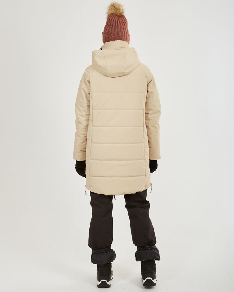 Dakota Womens Snow Jacket Almond