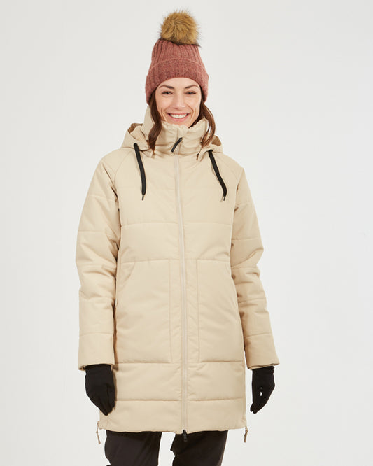 Dakota Womens Snow Jacket Almond