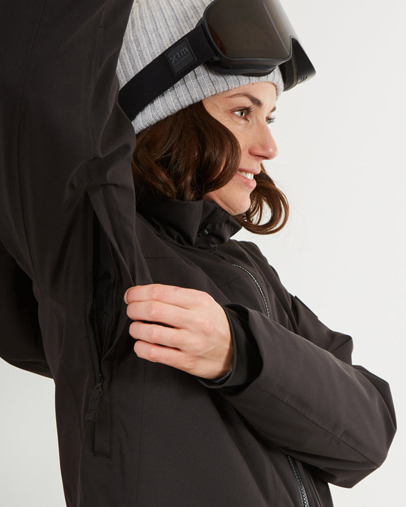 Elevation Womens Snow Jacket Black