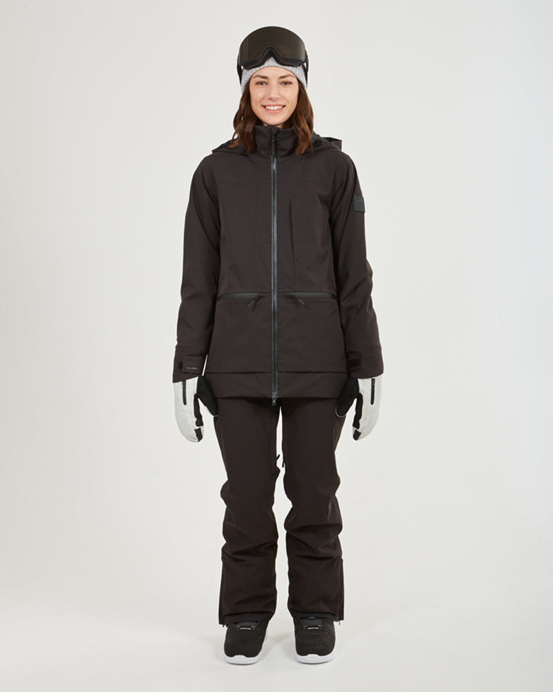 Elevation Womens Snow Jacket Black