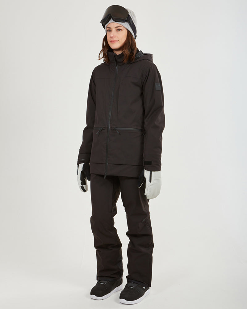 Elevation Womens Snow Jacket Black