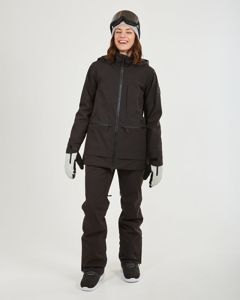 Elevation Womens Snow Jacket Black