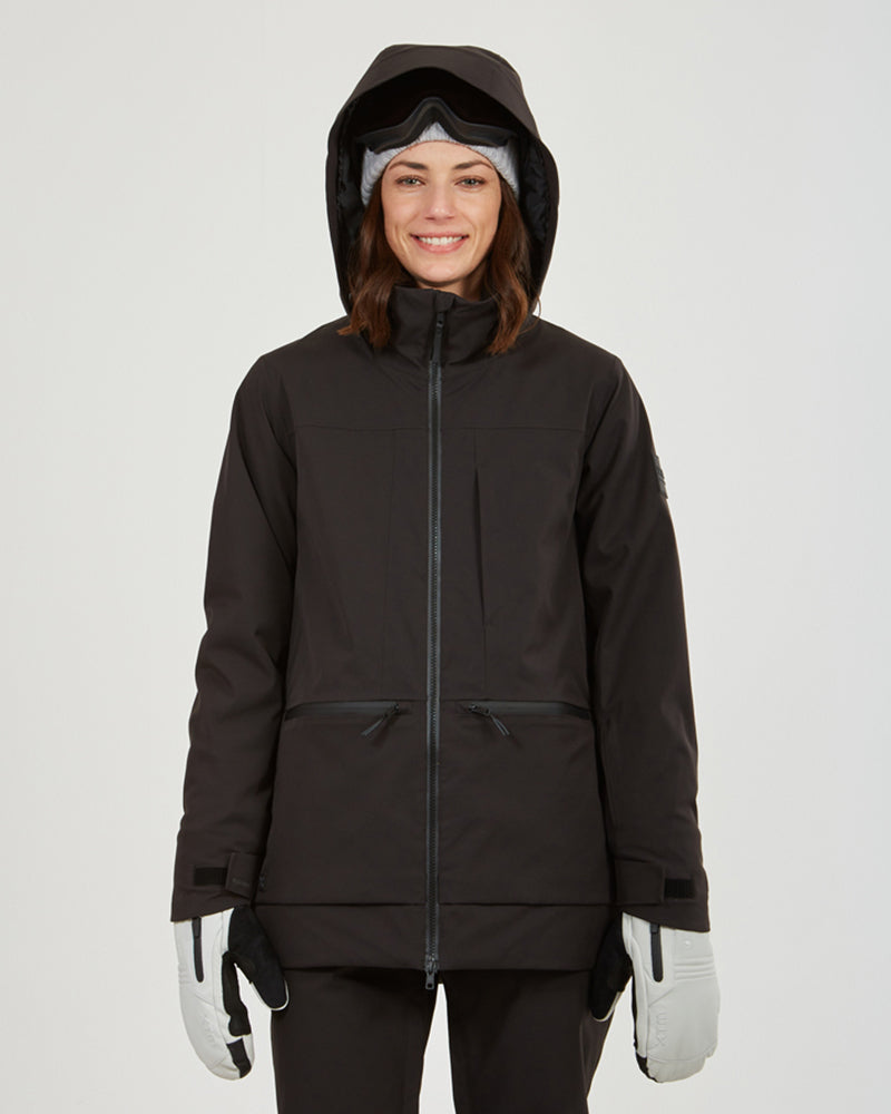 Elevation Womens Snow Jacket Black