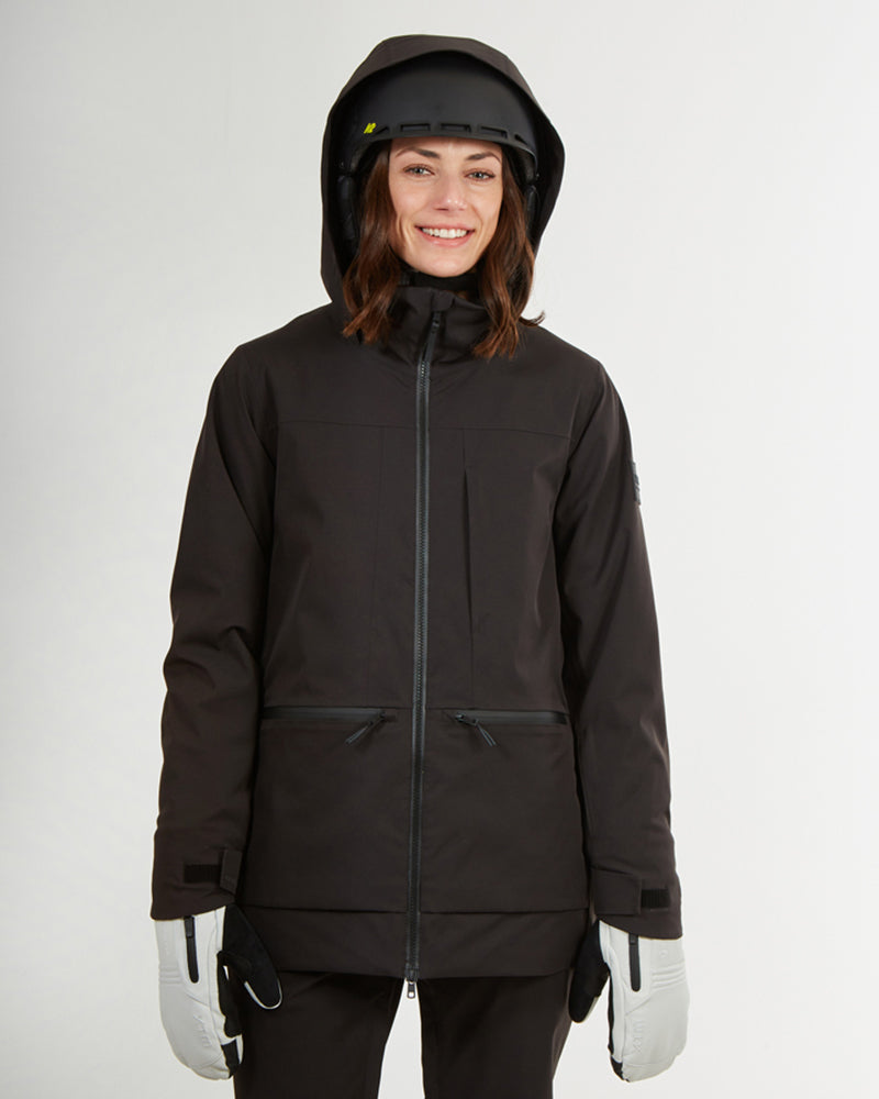 Elevation Womens Snow Jacket Black