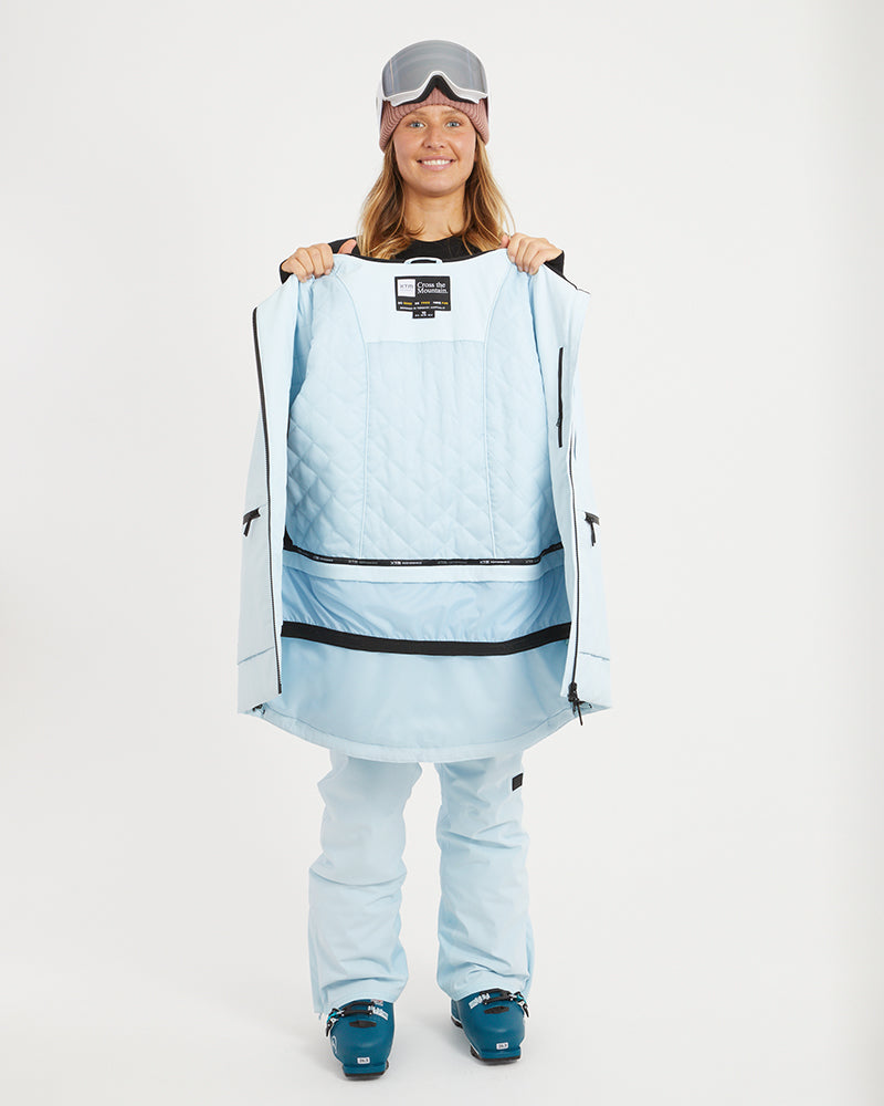 Elevation Womens Snow Jacket Sky Blue