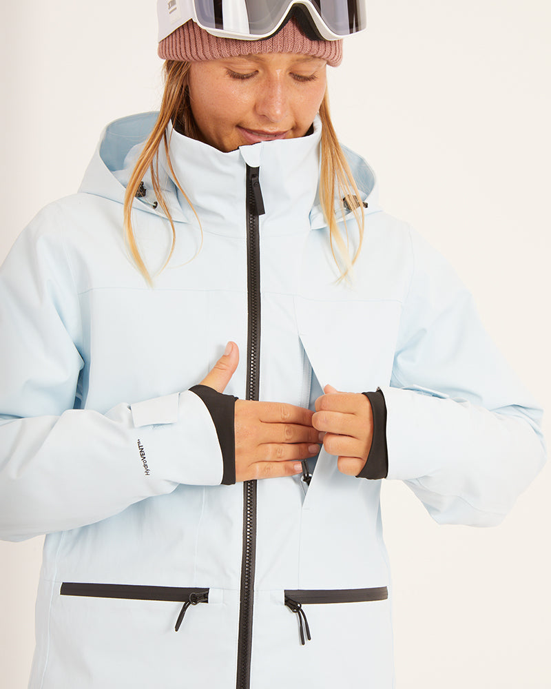 Elevation Womens Snow Jacket Sky Blue