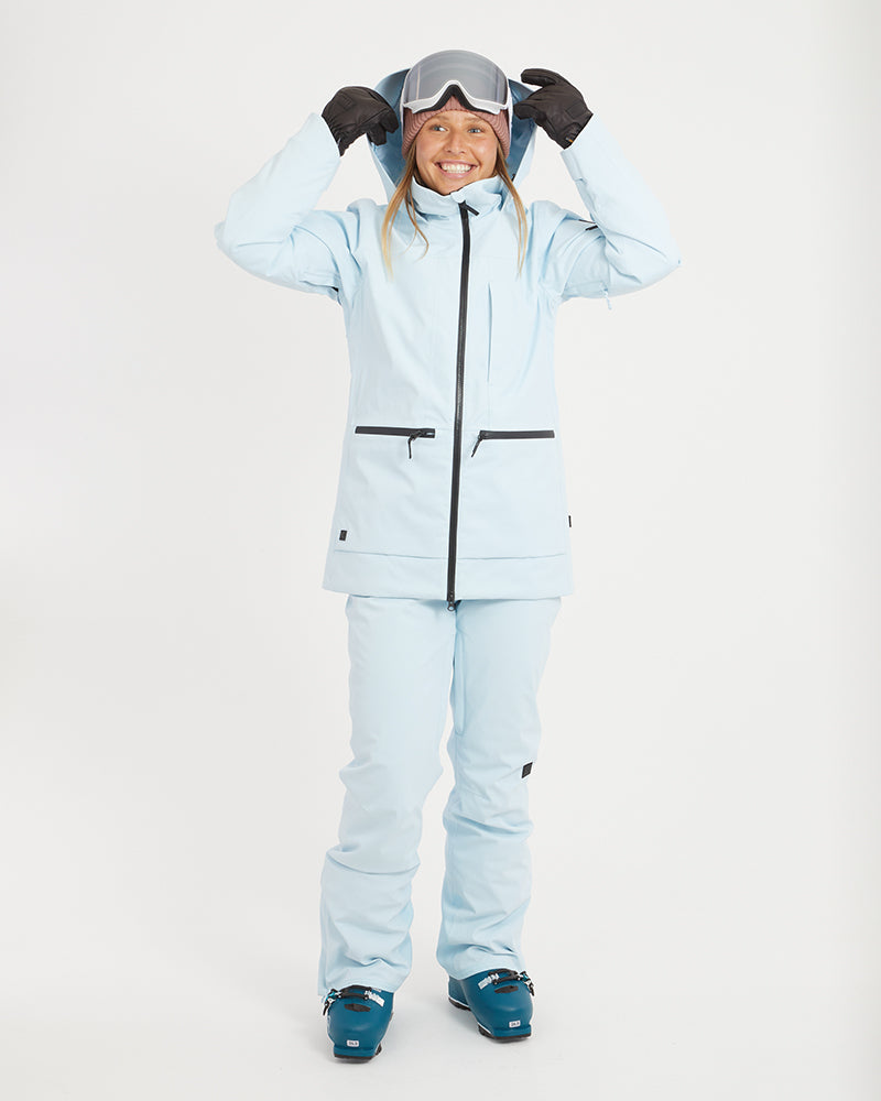 Elevation Womens Snow Jacket Sky Blue