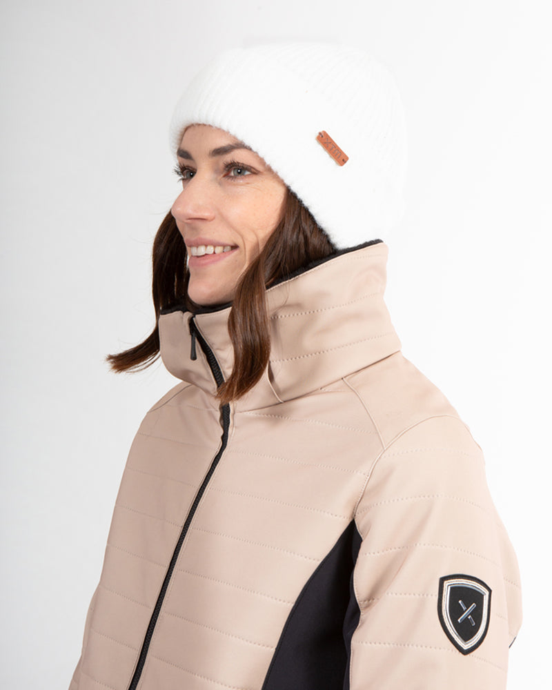 Vallée Womens Snow Jacket Taupe