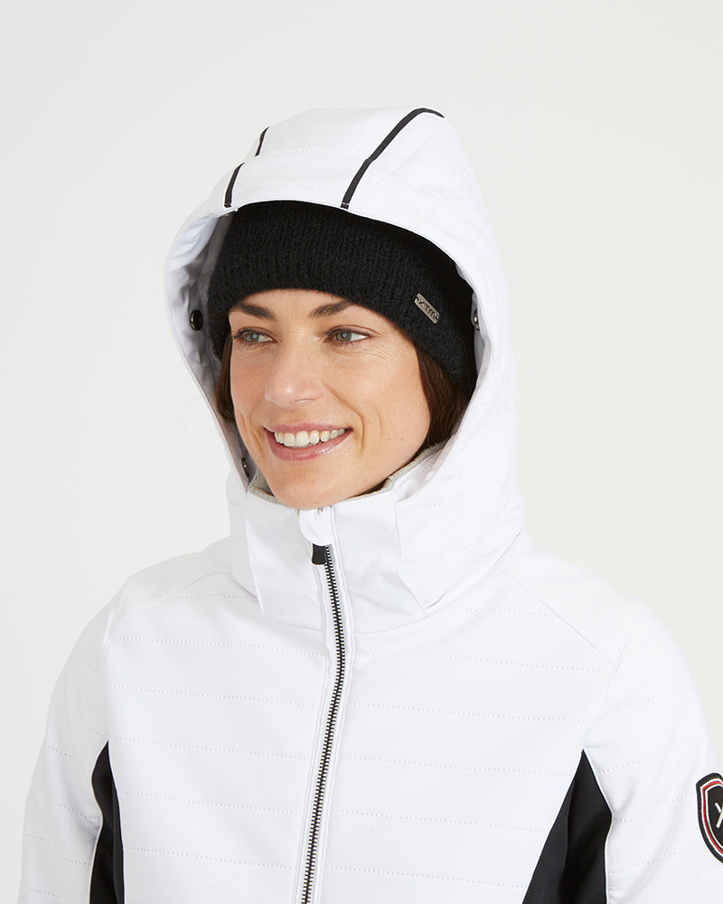 Vallée Womens Snow Jacket White