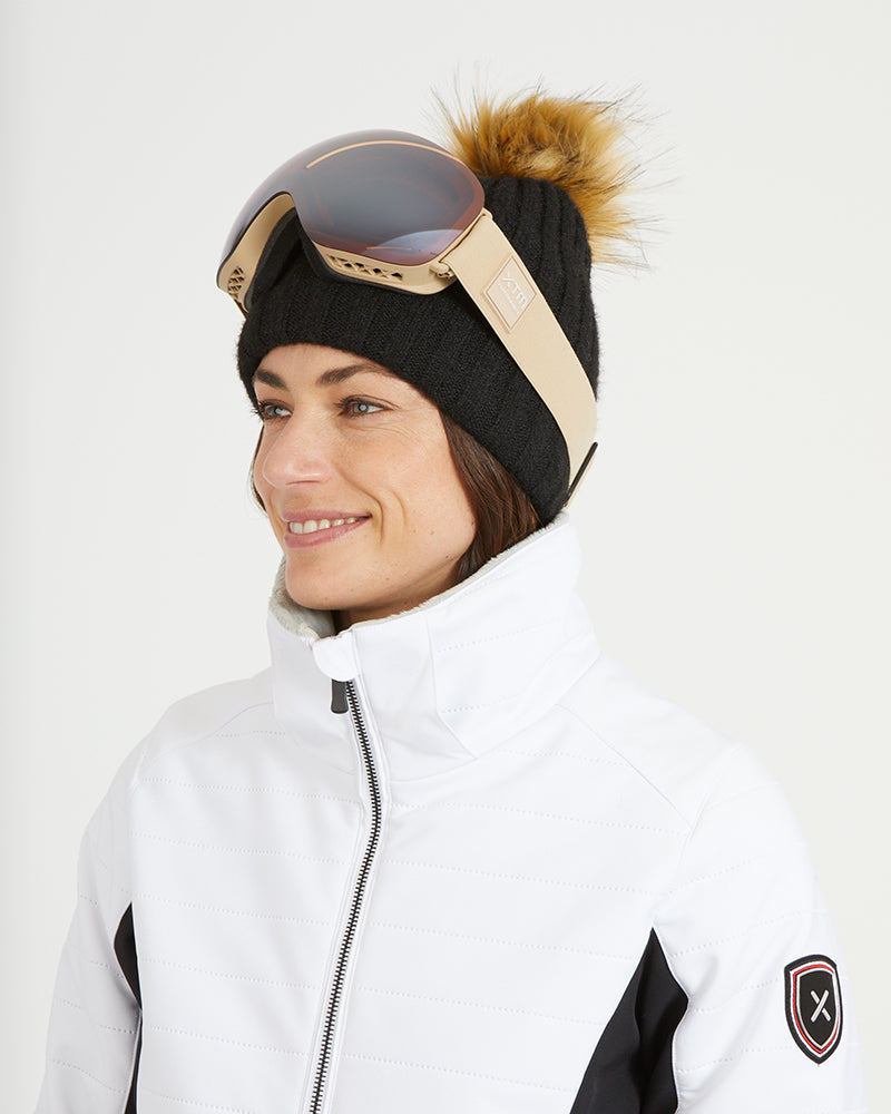 Vallée Womens Snow Jacket White