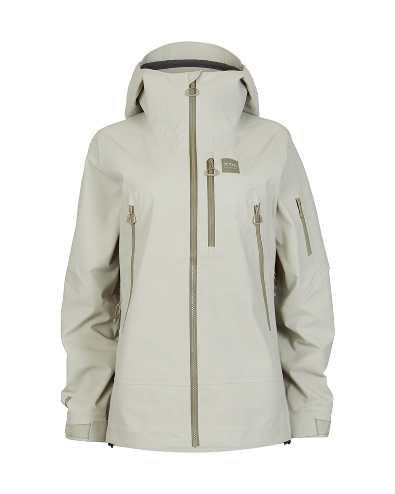 Solitaire Womens Snow Jacket Stone Grey