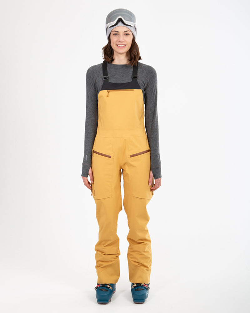 Stellar Womens Snow Pant Mustard