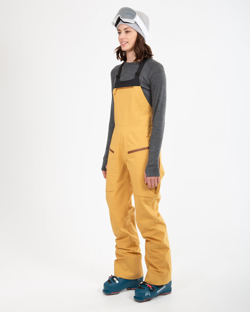 Stellar Womens Snow Pant Mustard