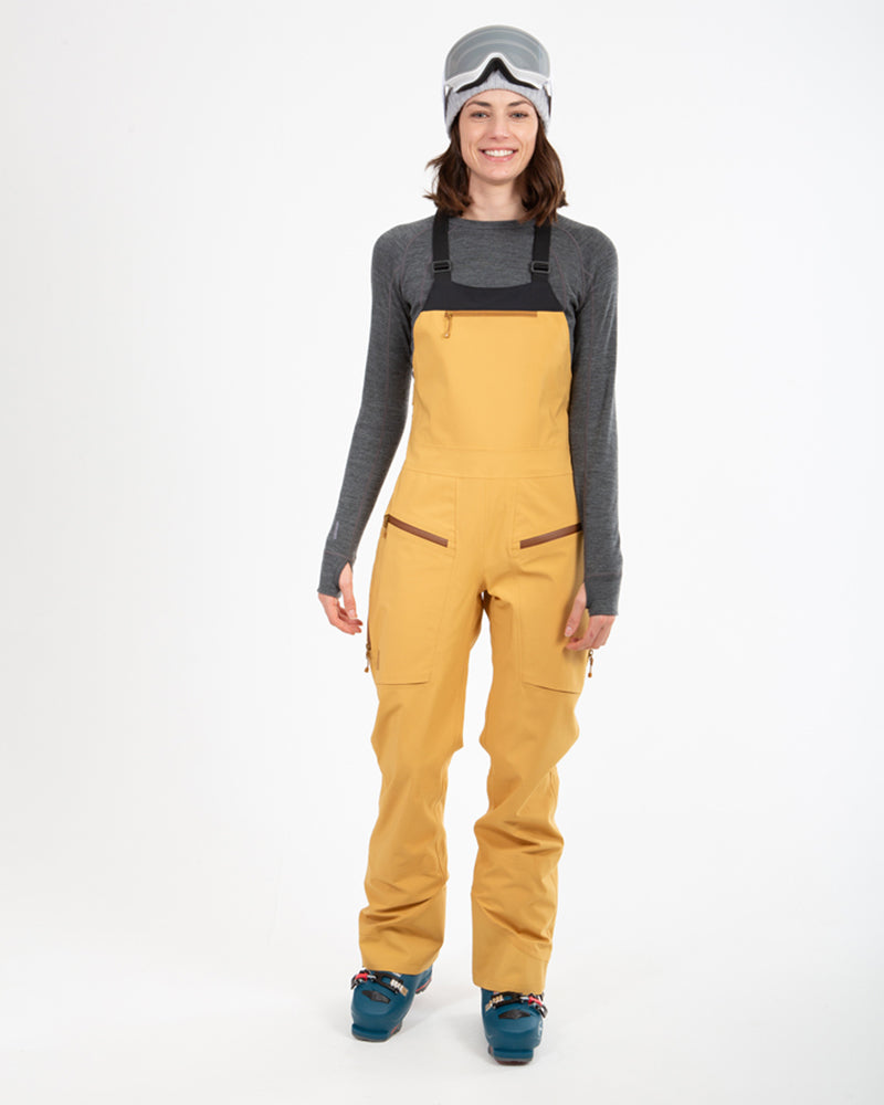 Stellar Womens Snow Pant Mustard