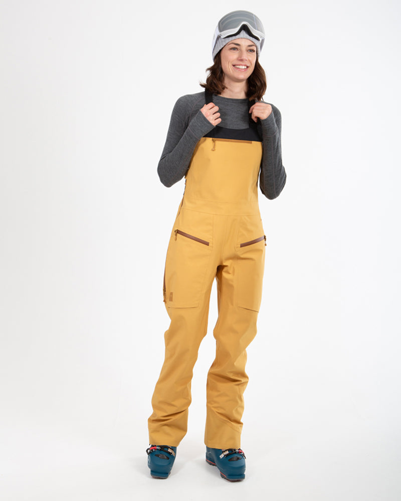 Stellar Womens Snow Pant Mustard