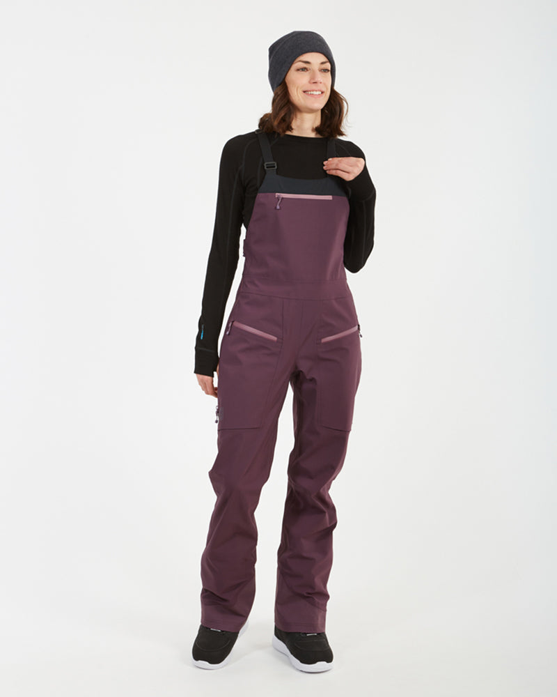 Stellar Womens Snow Pant Plum