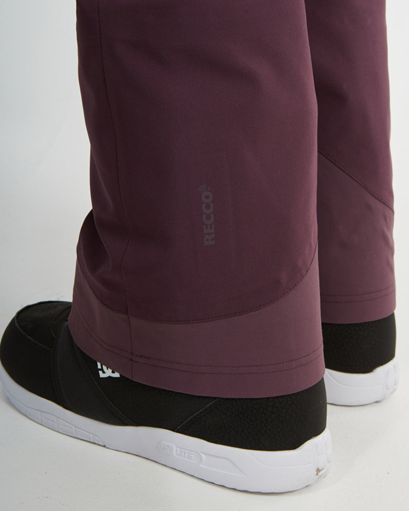 Stellar Womens Snow Pant Plum