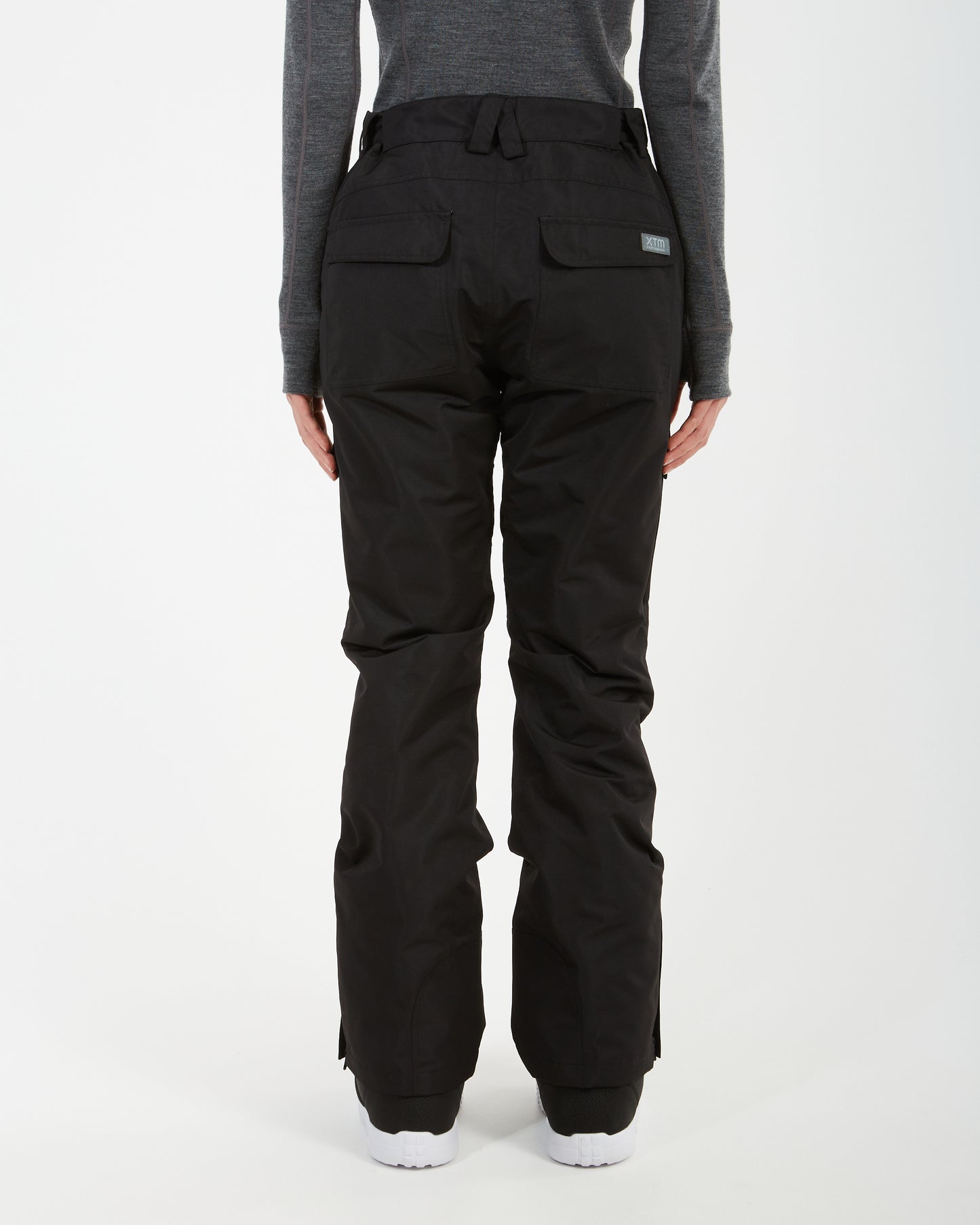 Smooch Womens Ski Pants - Shorter Leg Black