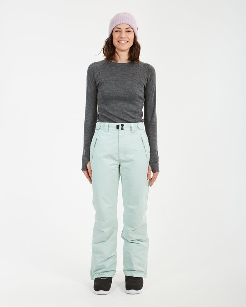 Smooch Womens Ski Pant Cool Mint