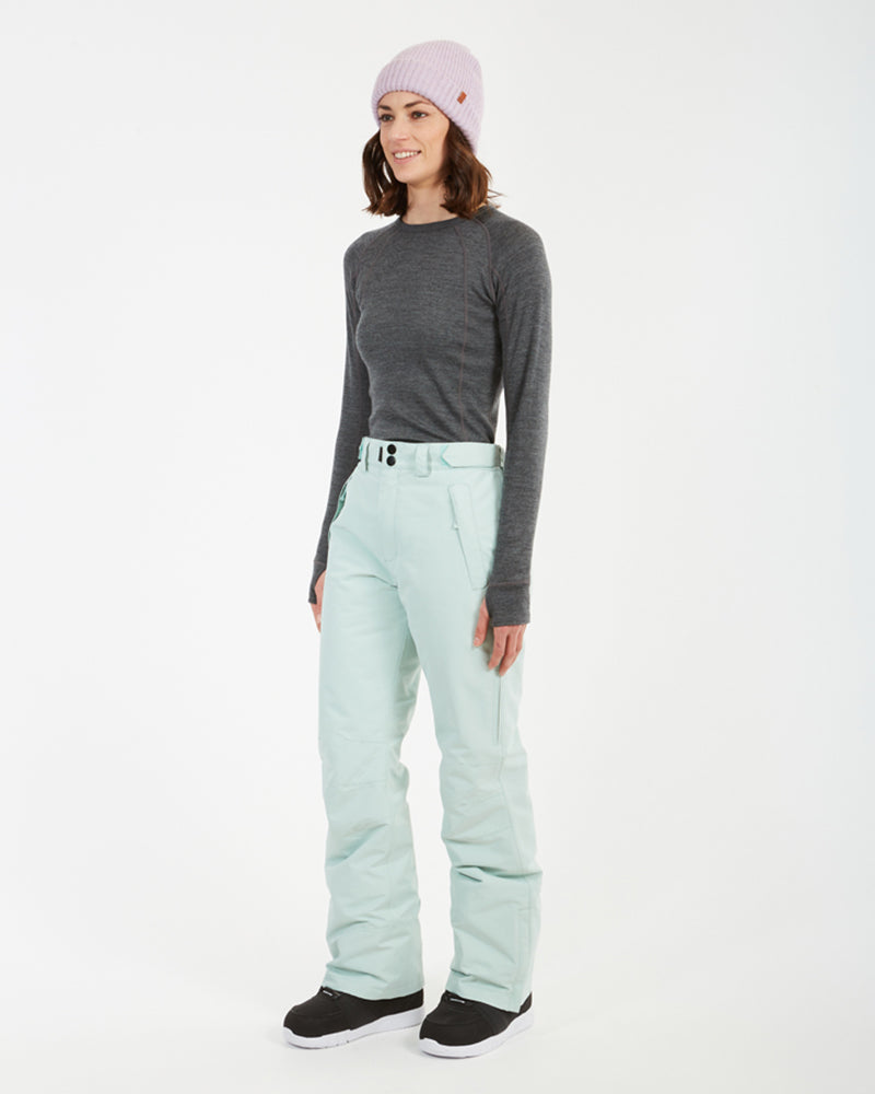 Smooch Womens Ski Pant Cool Mint