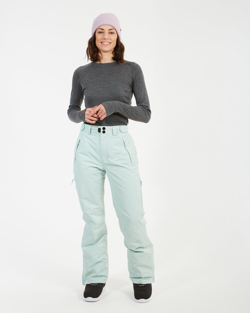 Smooch Womens Ski Pant Cool Mint