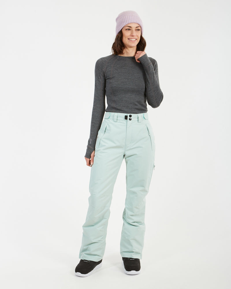 Smooch Womens Ski Pant Cool Mint